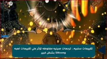 تقييمات سلبية.. ترجمات صينية مغلوطة تؤثر على تقييمات لعبة Silksong بشكل كبير